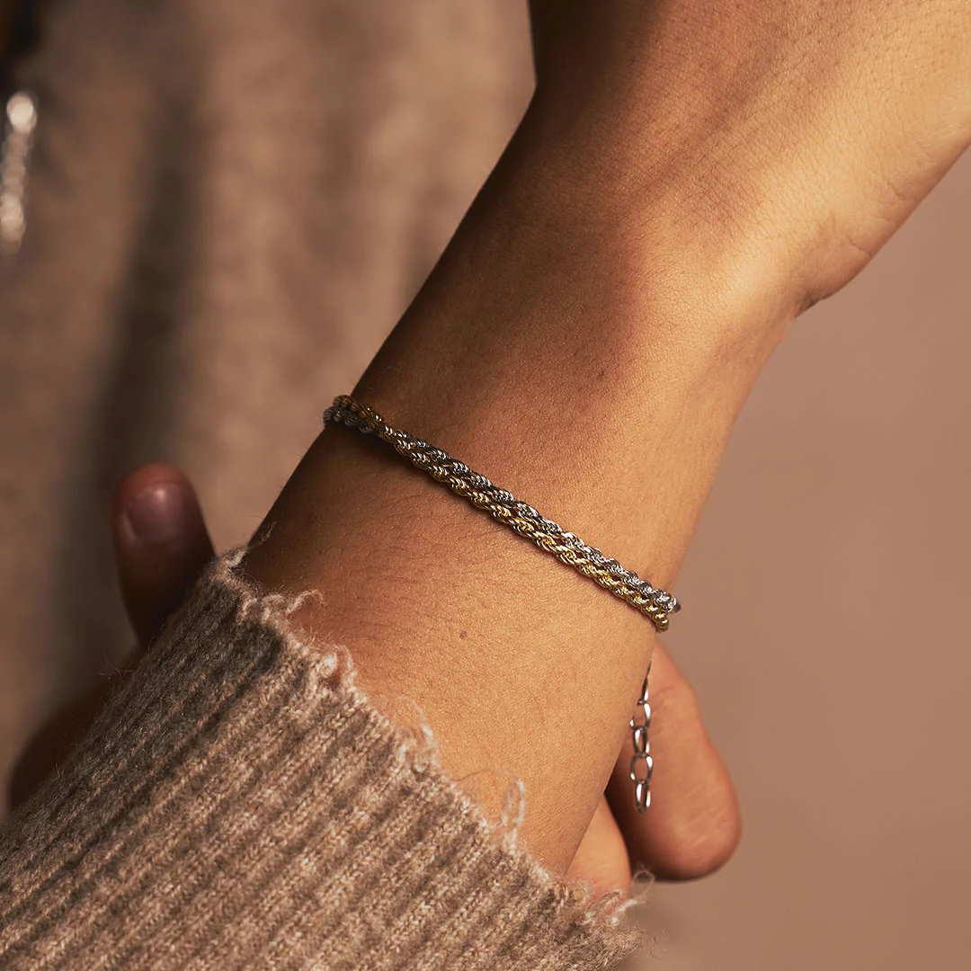 Gold Rope Bracelet - Image 4