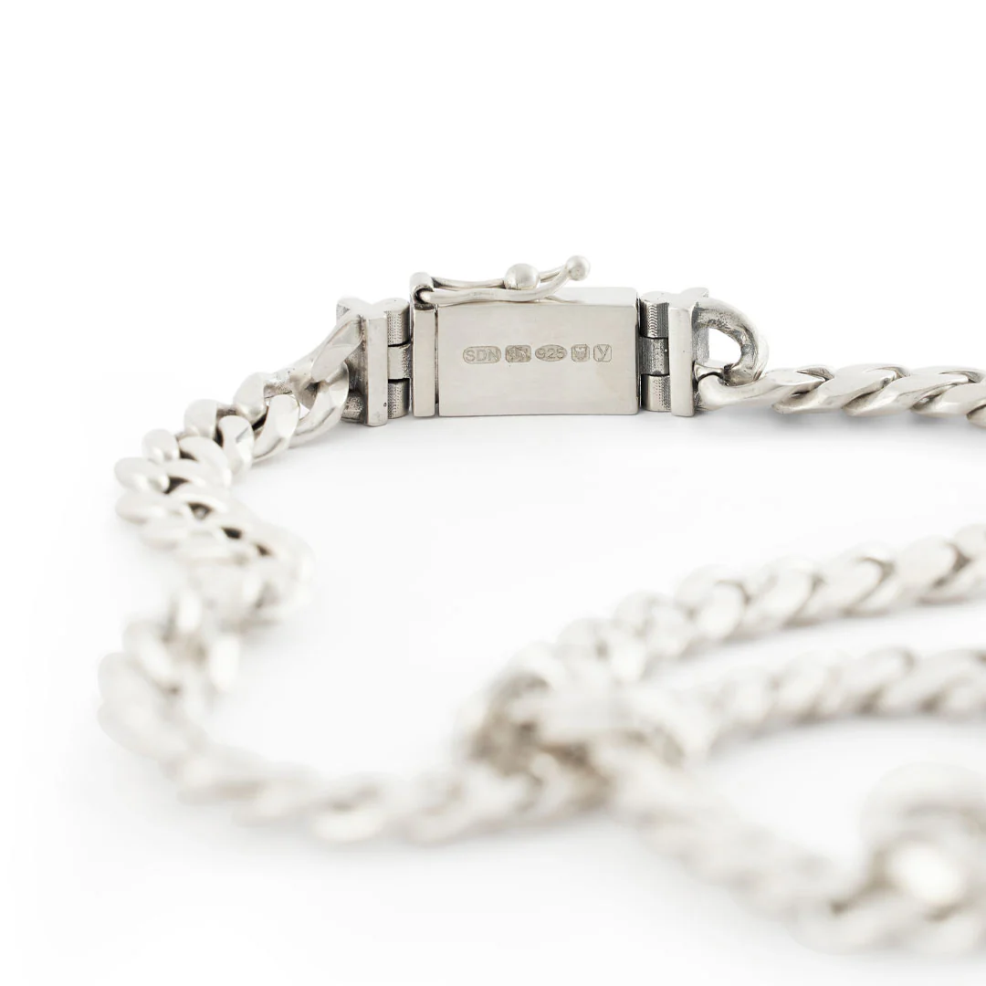 Silver 10mm Curb Chain - Image 6