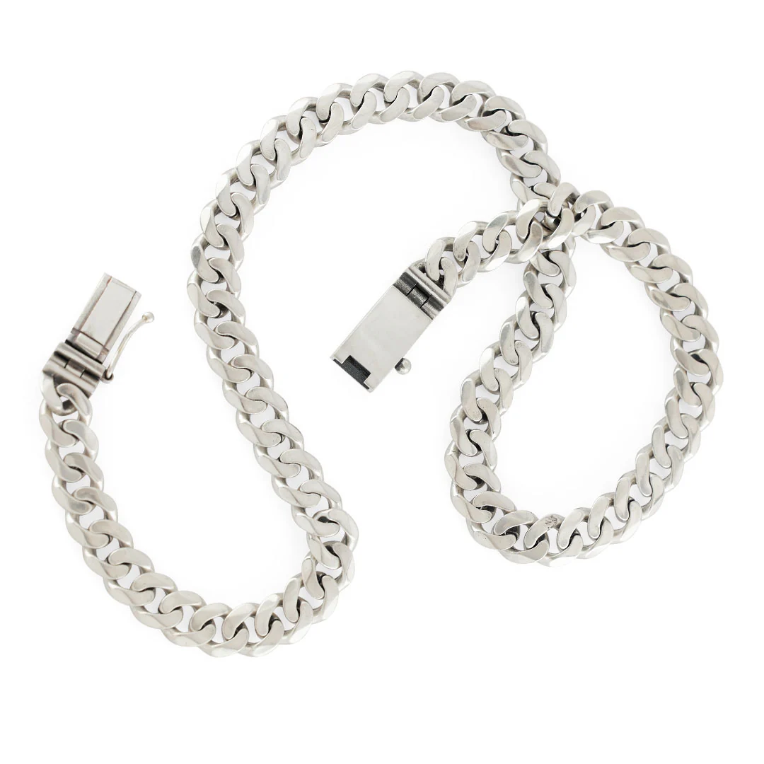 Silver 10mm Curb Chain - Image 7