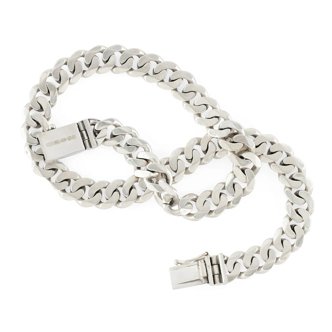 Silver 12mm Curb Chain - Image 7