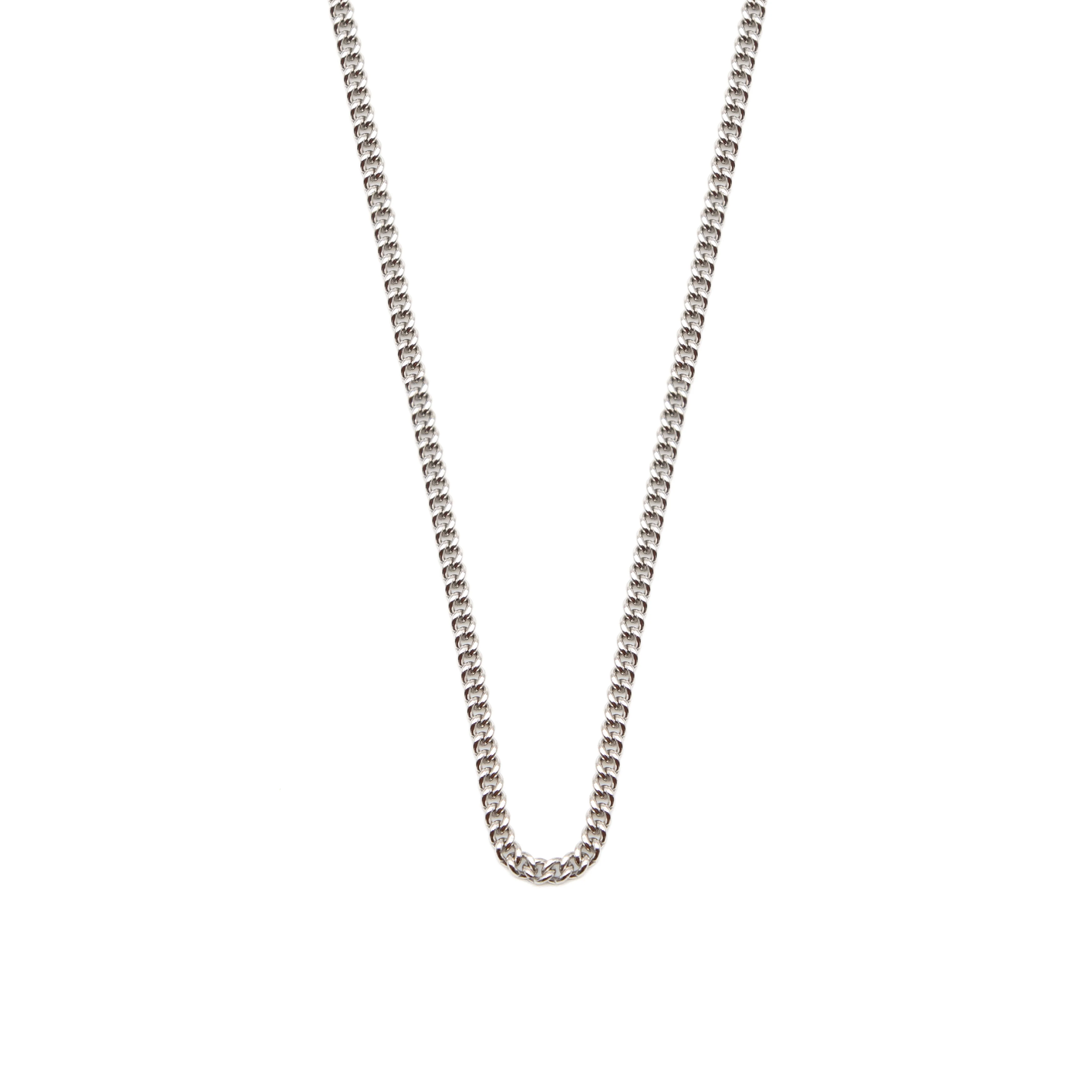 Silver 2.5mm Curb Chain - Image 3