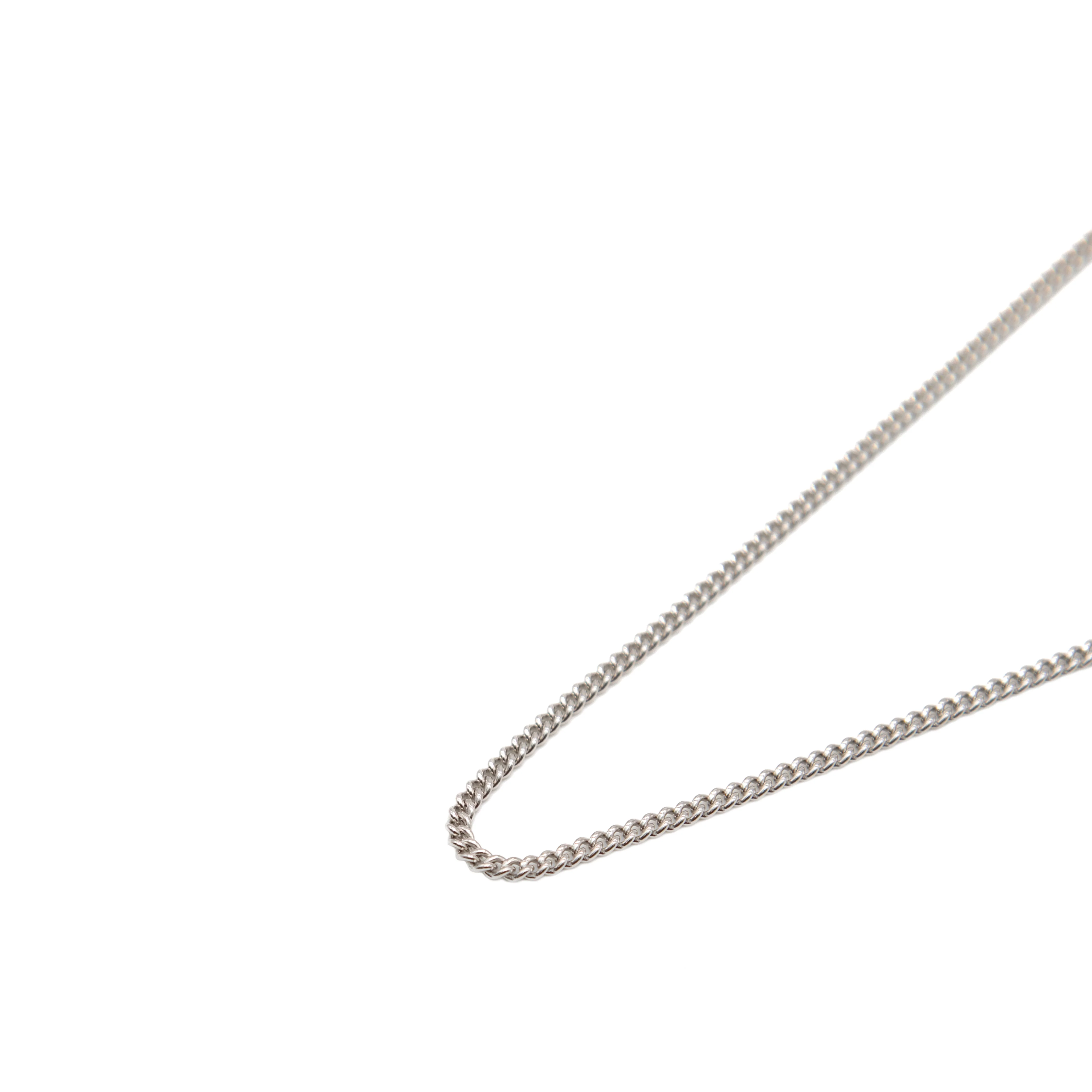 Silver 2.5mm Curb Chain - Image 4