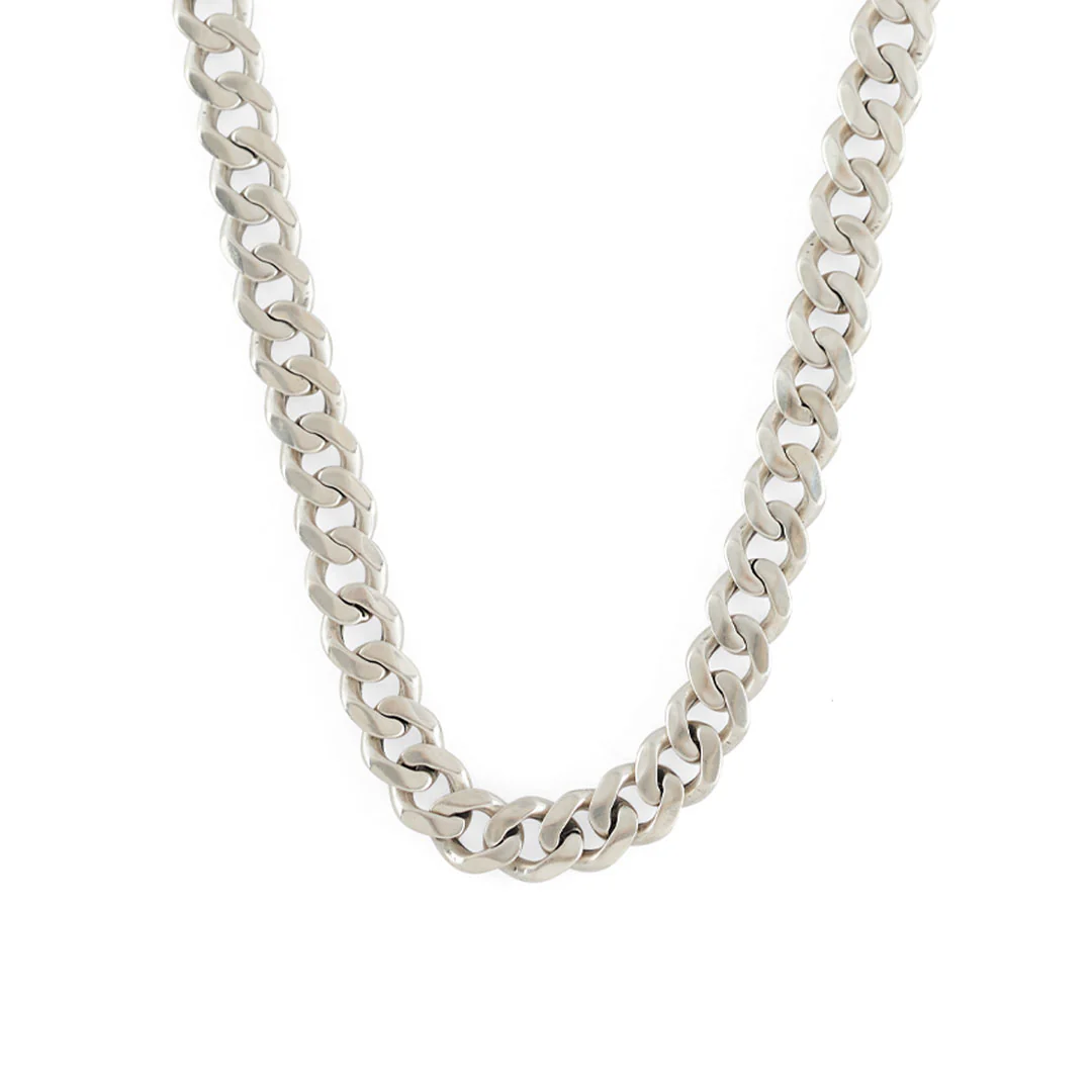 Silver 8mm Curb Chain - Image 3