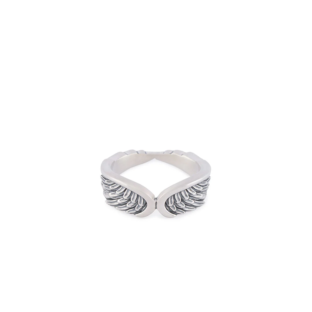 Silver Angel Ring