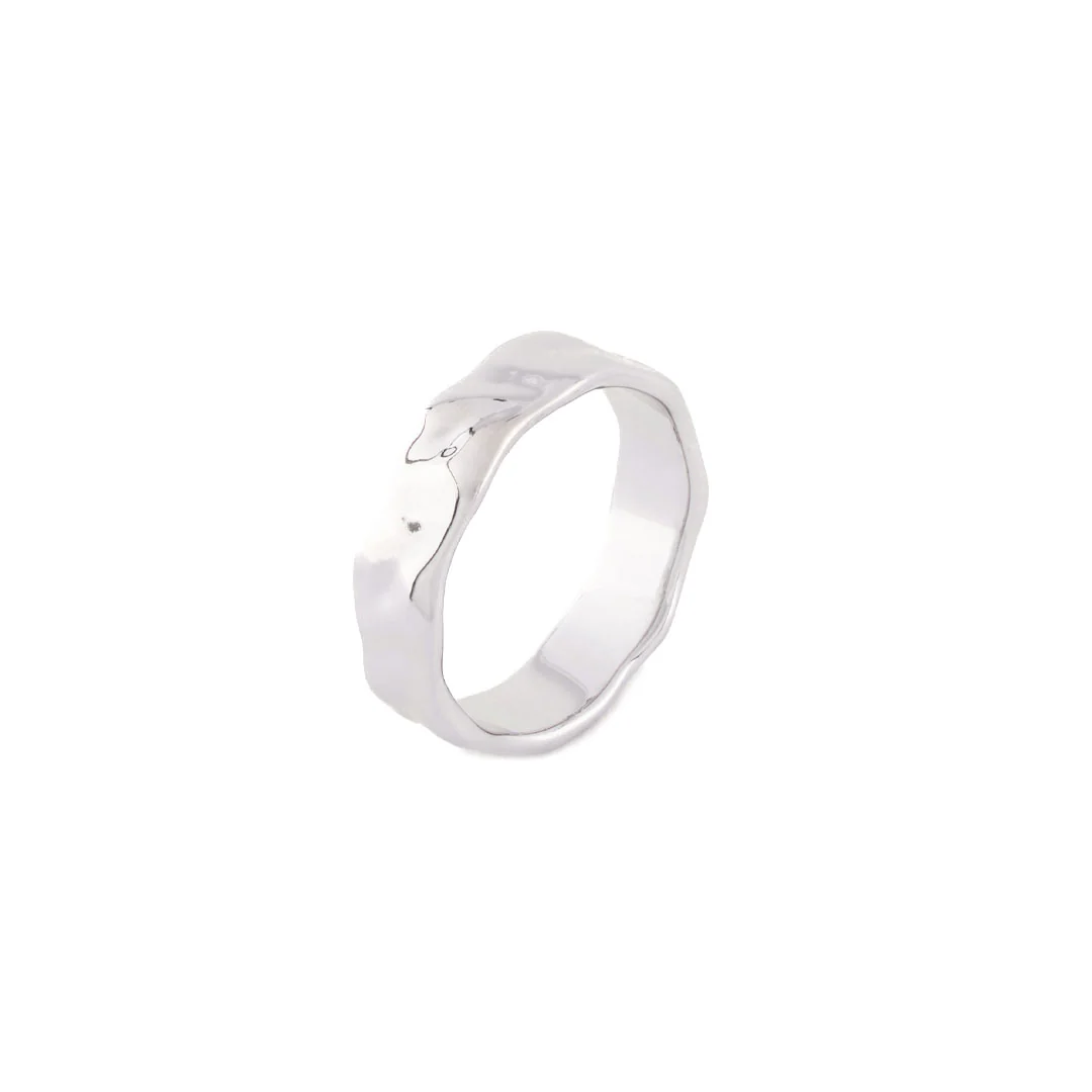 Silver Attrition Ring - Image 6