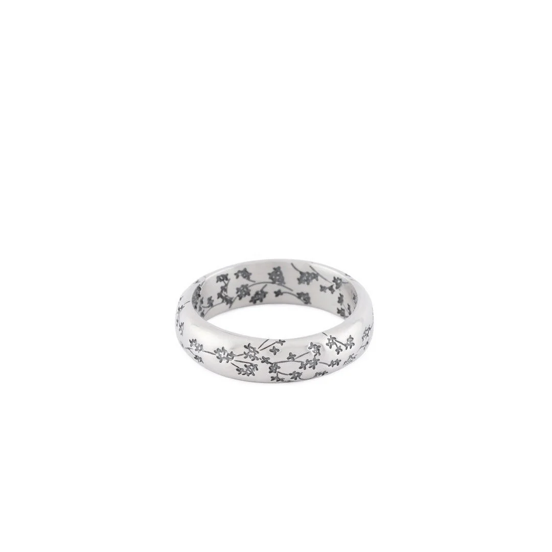 Silver Blossom Ring