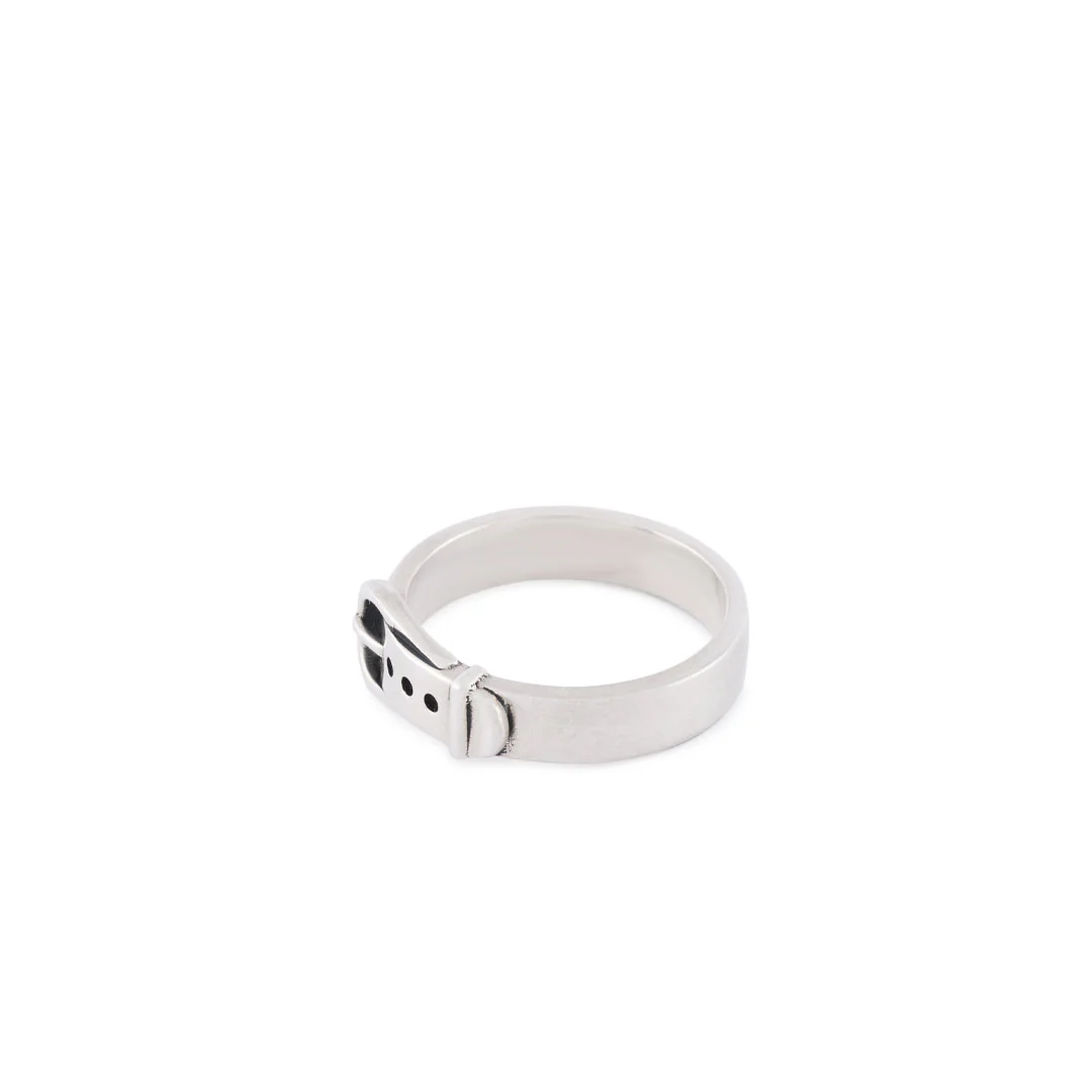 Silver Buckle Ring - Image 2