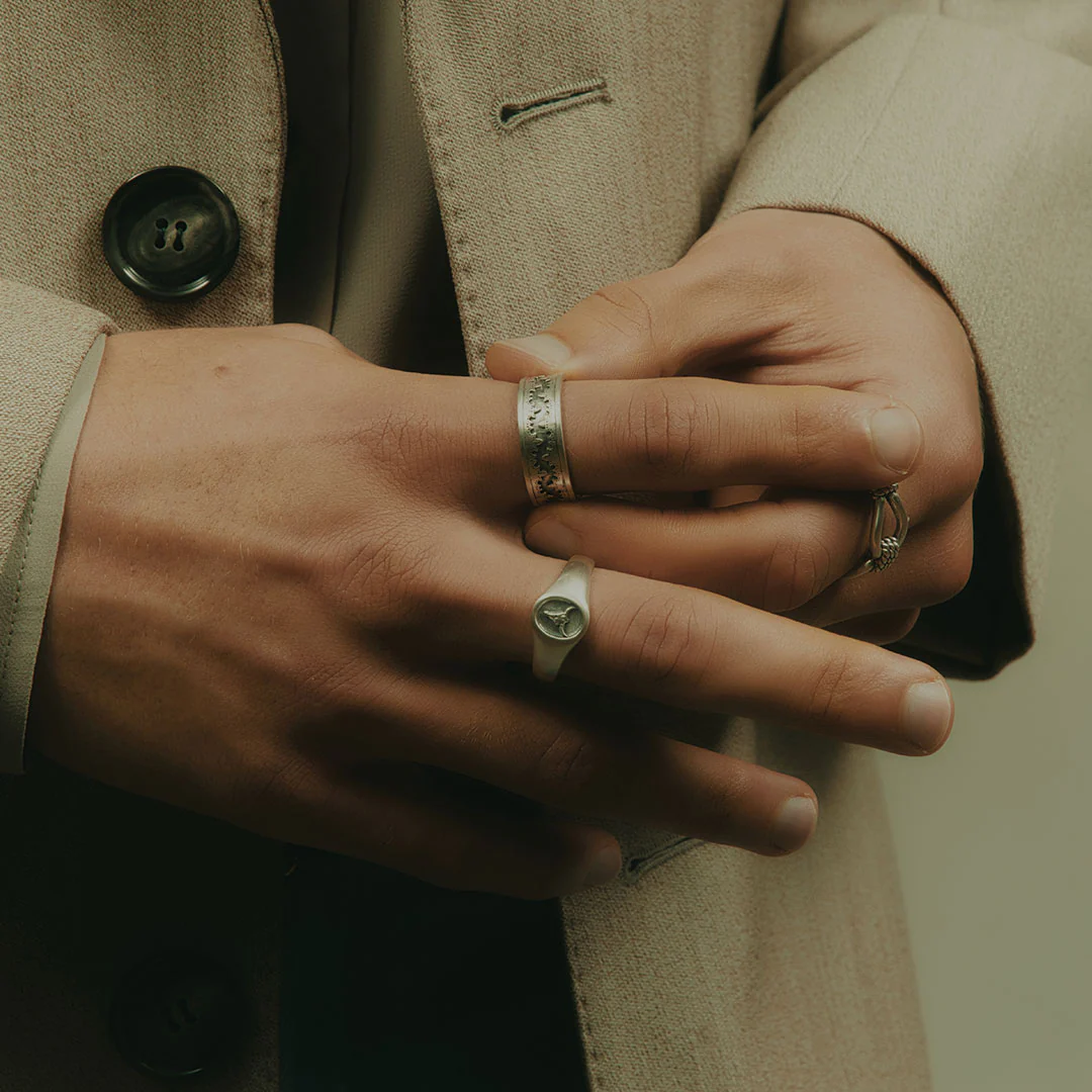 Silver Bull Ring - Image 6