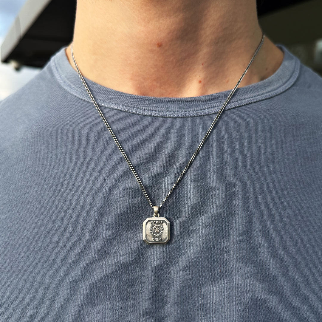 Silver Carpe Diem Necklace - Image 4