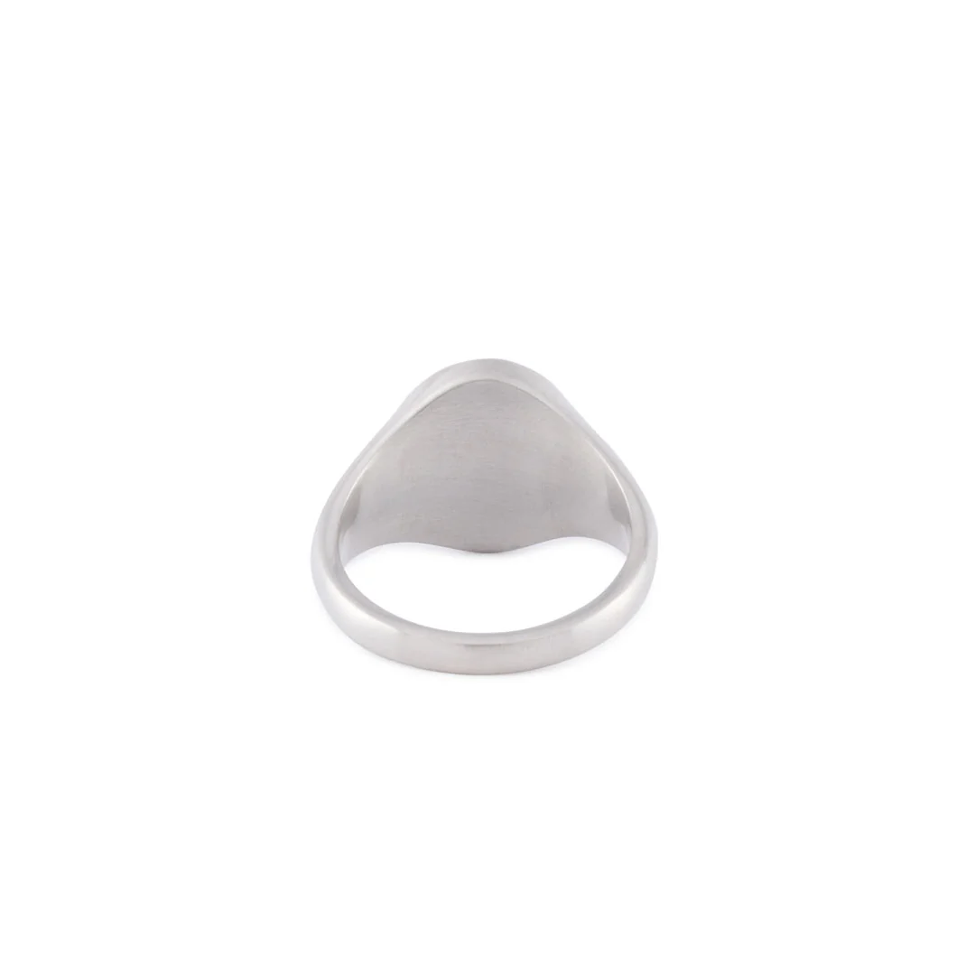 Silver Cherub Cameo Ring - Image 6