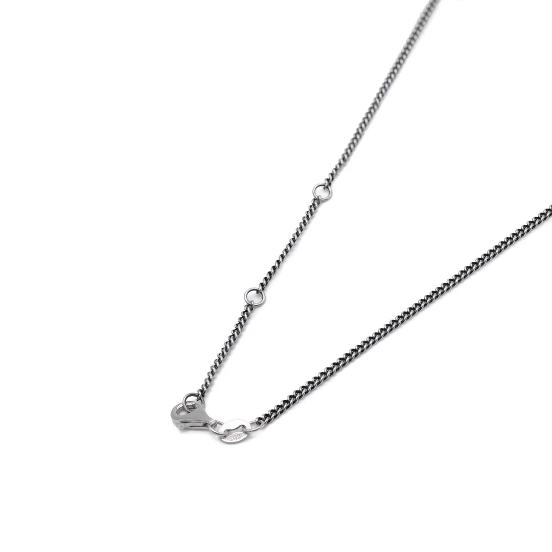 Silver Chrysanth Necklace - Image 6