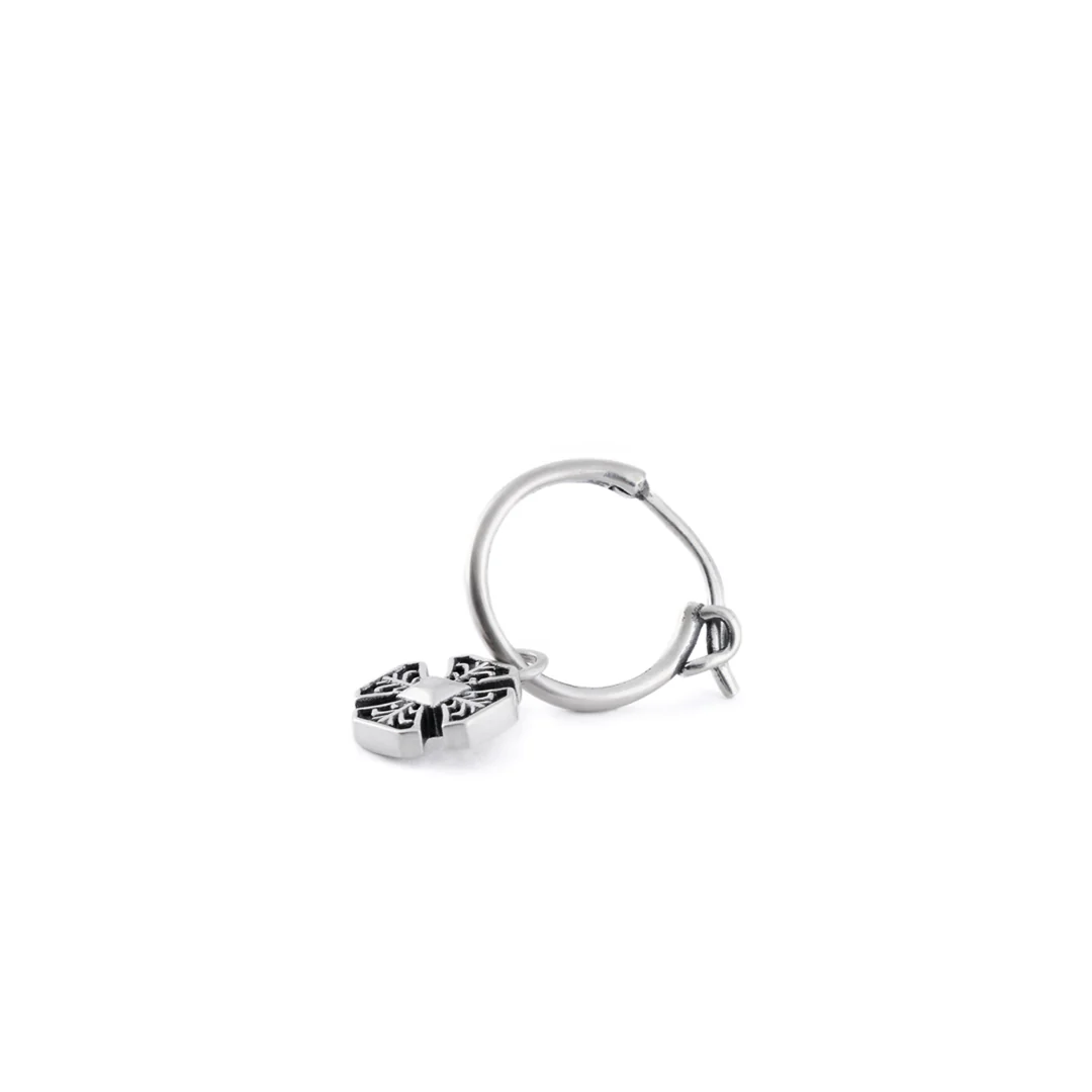Silver Clement Pendant Earring - Image 2