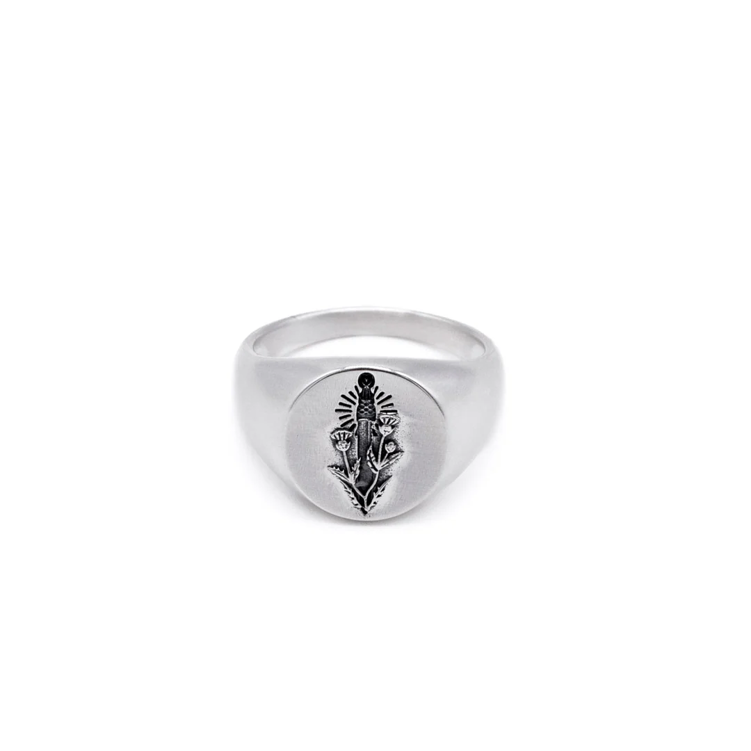 Silver Defence Ring - Image 3