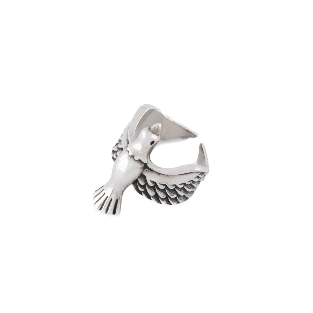 Silver Dove Ring - Image 5