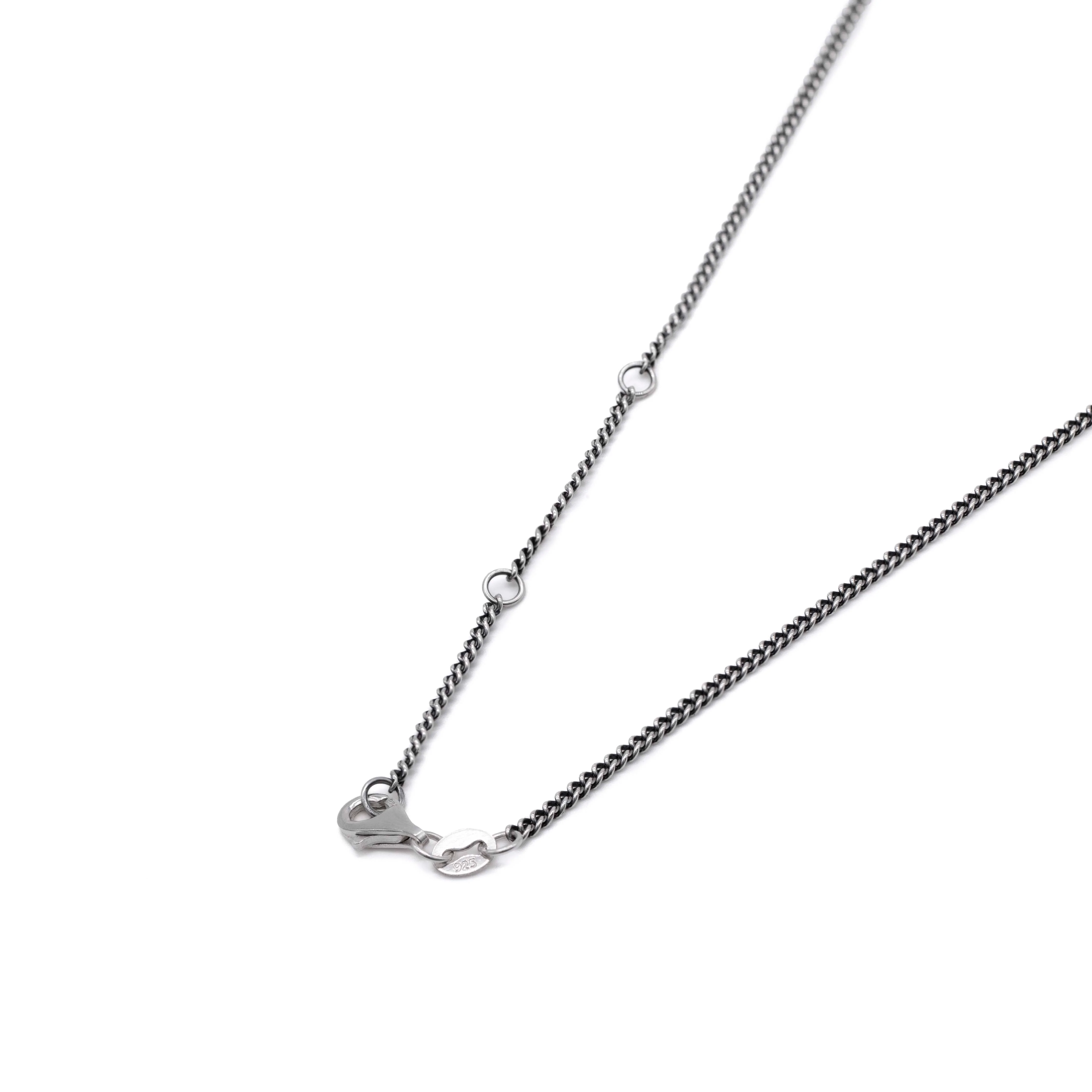 Silver Gothic Cross Necklace - Image 6