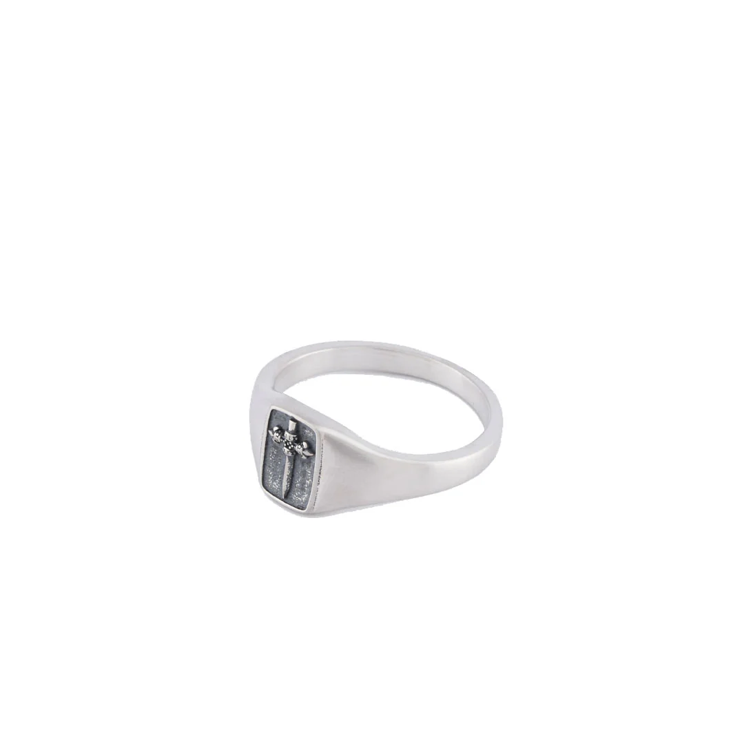 Silver Estoc Ring - Image 2
