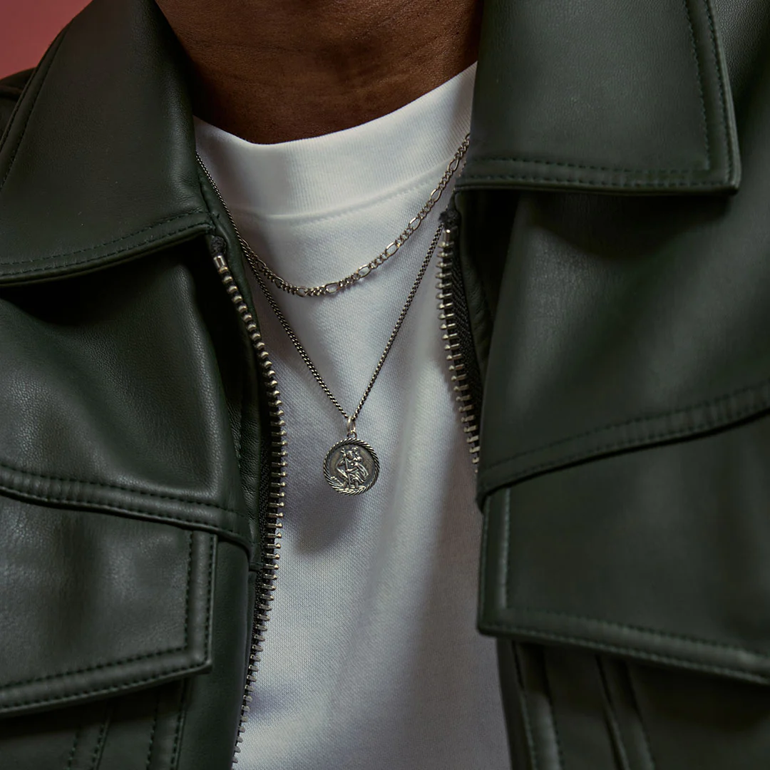 Silver St Christopher Necklace - Image 4