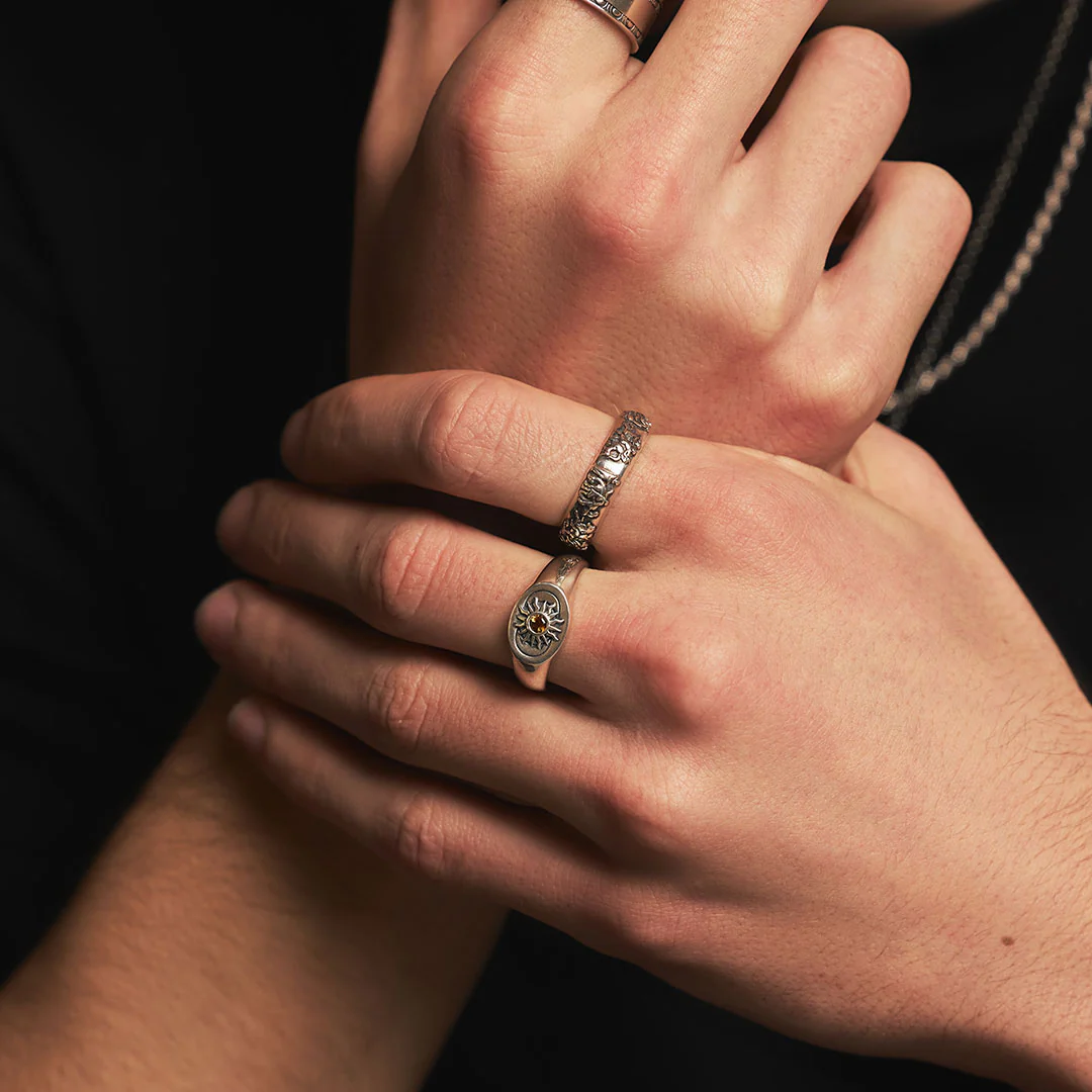 Silver Helios Ring - Image 4