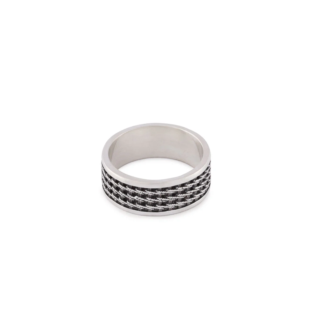 Silver Kusari Ring - Image 3