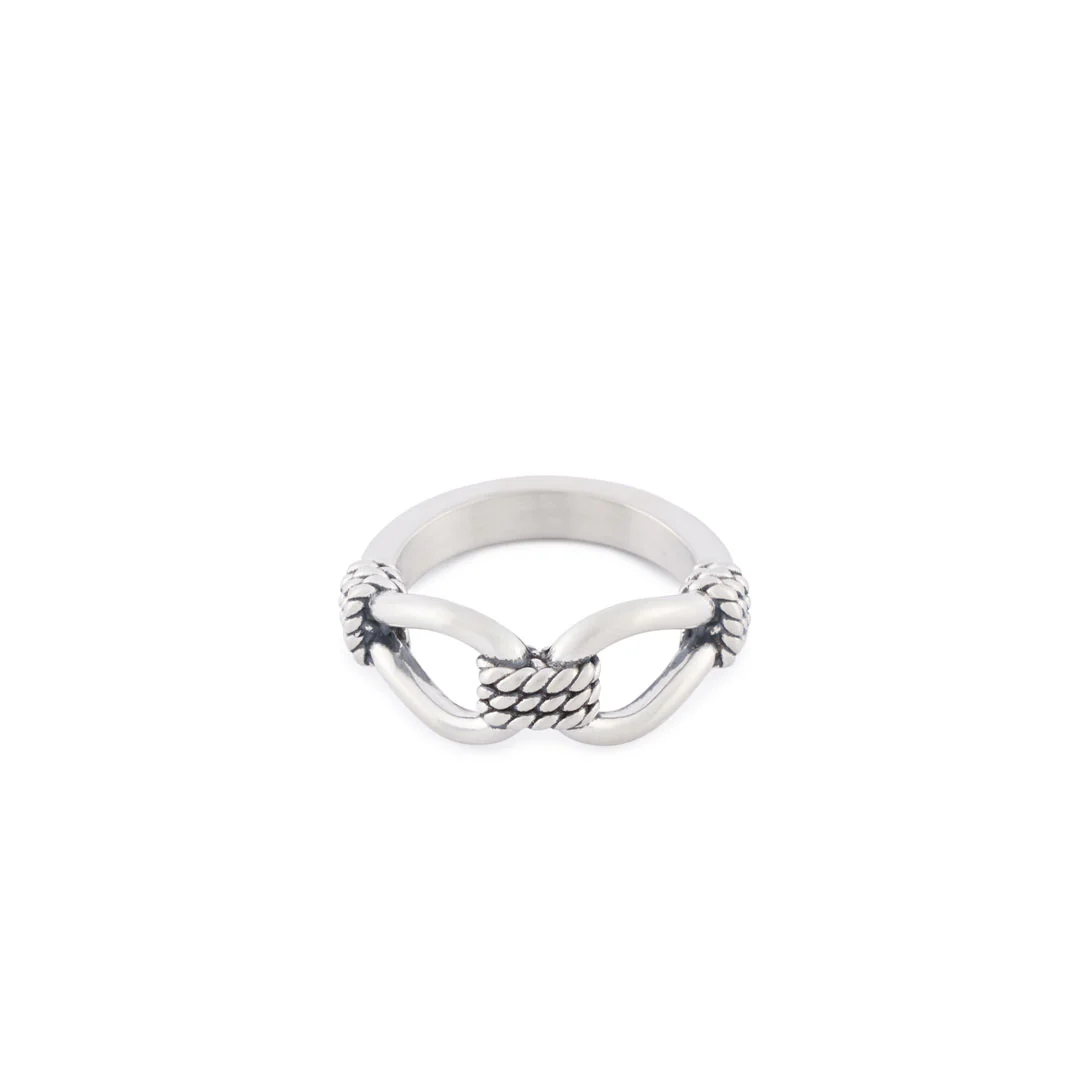 Silver Lasso Ring