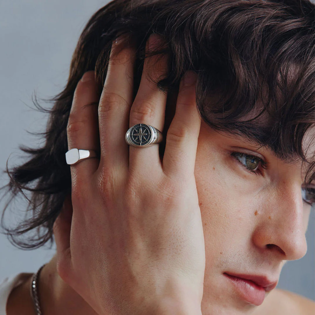 Silver Napoleon Ring - Image 4