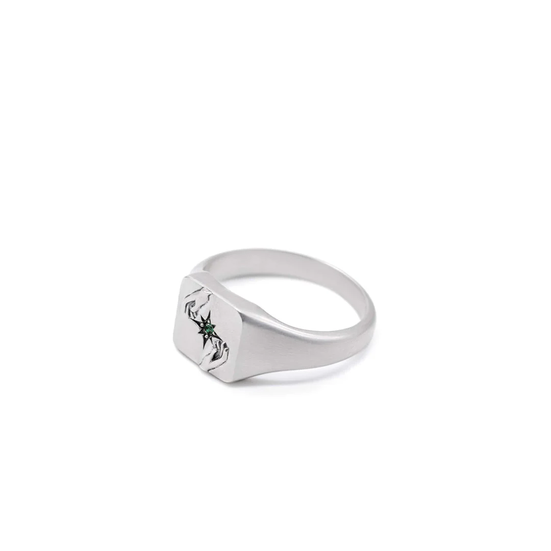 Silver Oracle Ring - Image 5