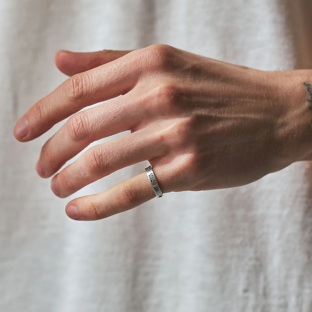 Silver Patriot Ring - Image 4
