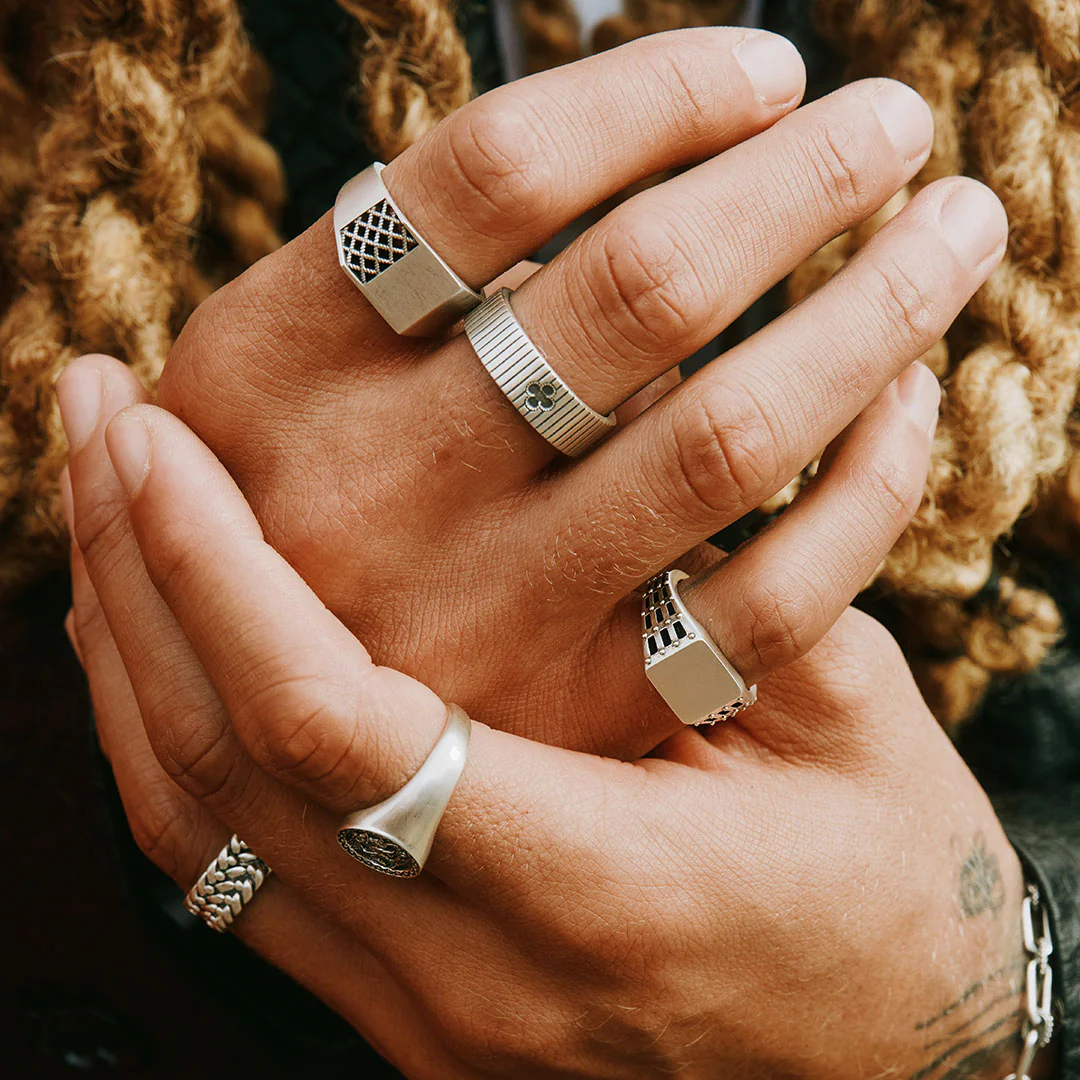 Silver Portcullis Ring - Image 4