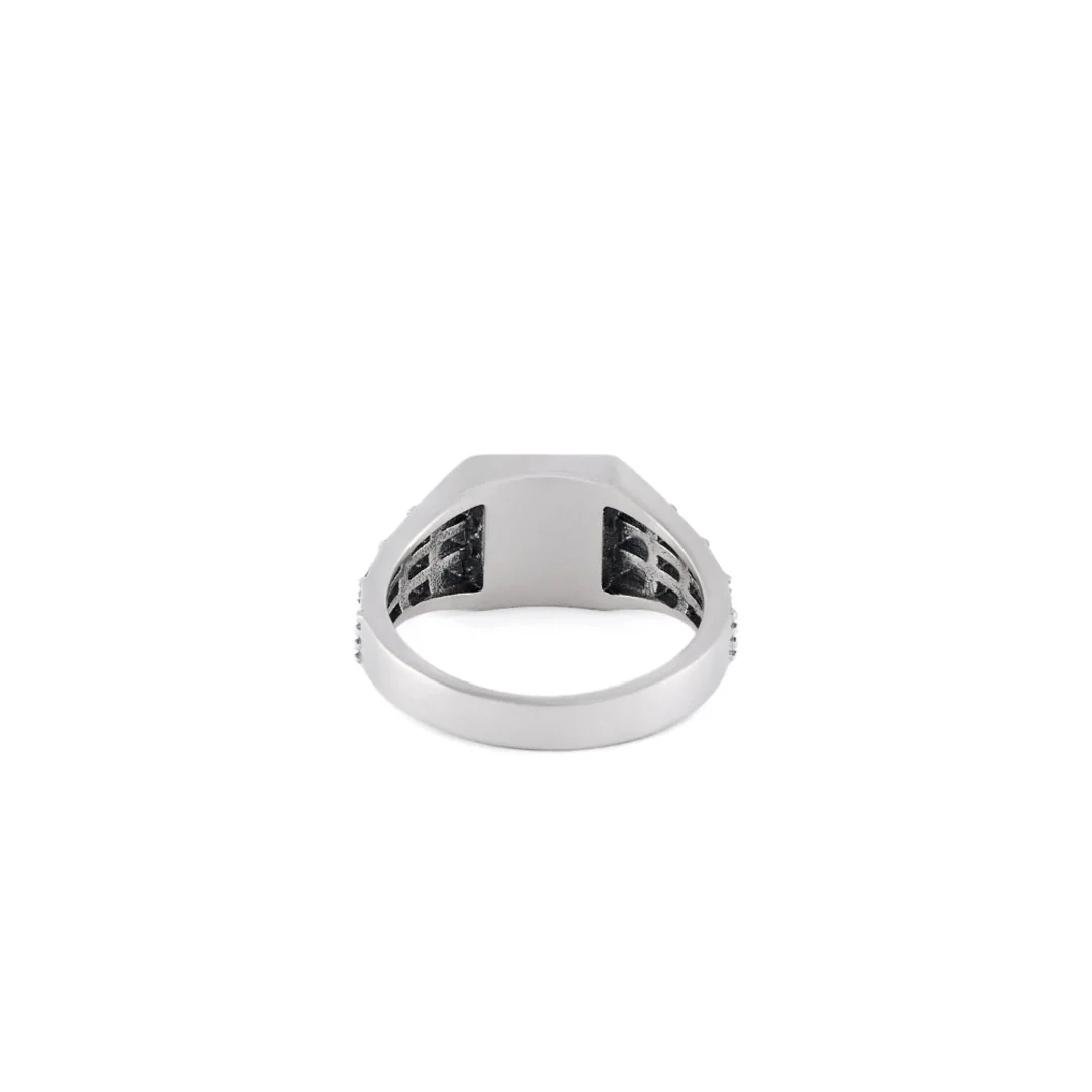 Silver Portcullis Ring - Image 6