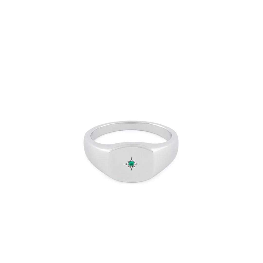 Silver Rival Signet Ring