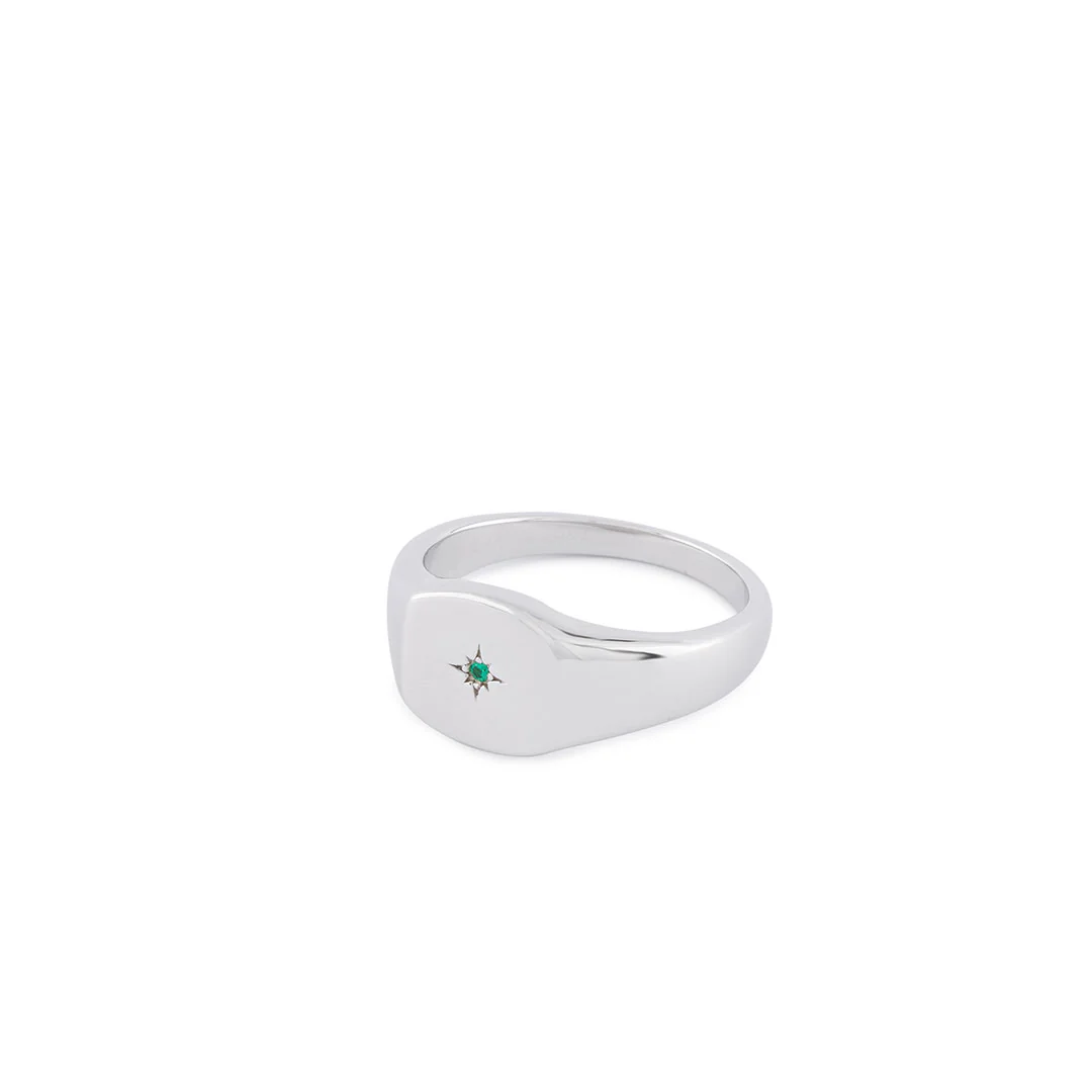 Silver Rival Signet Ring - Image 5
