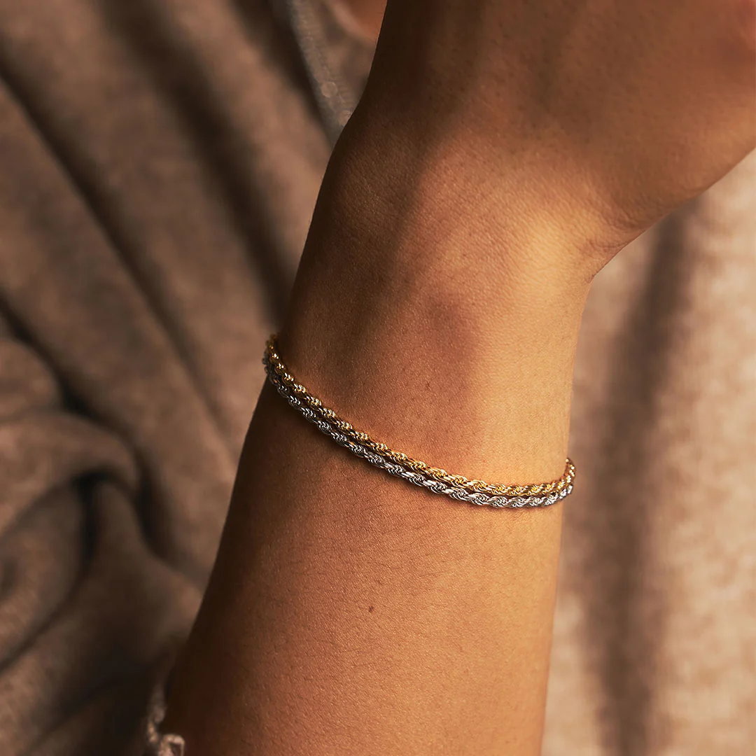 Silver Rope Bracelet - Image 7