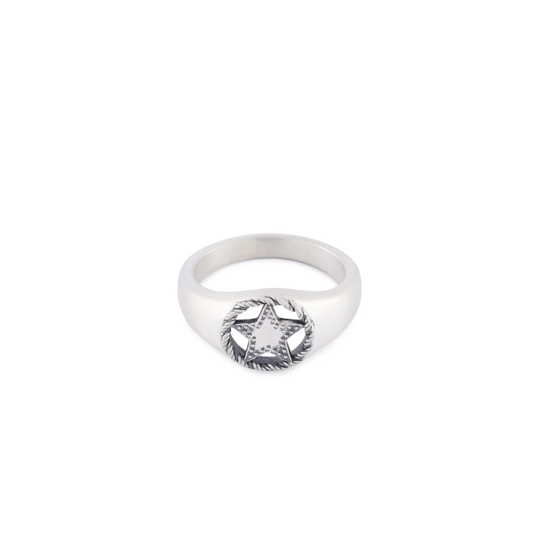 Silver Sheriff Ring