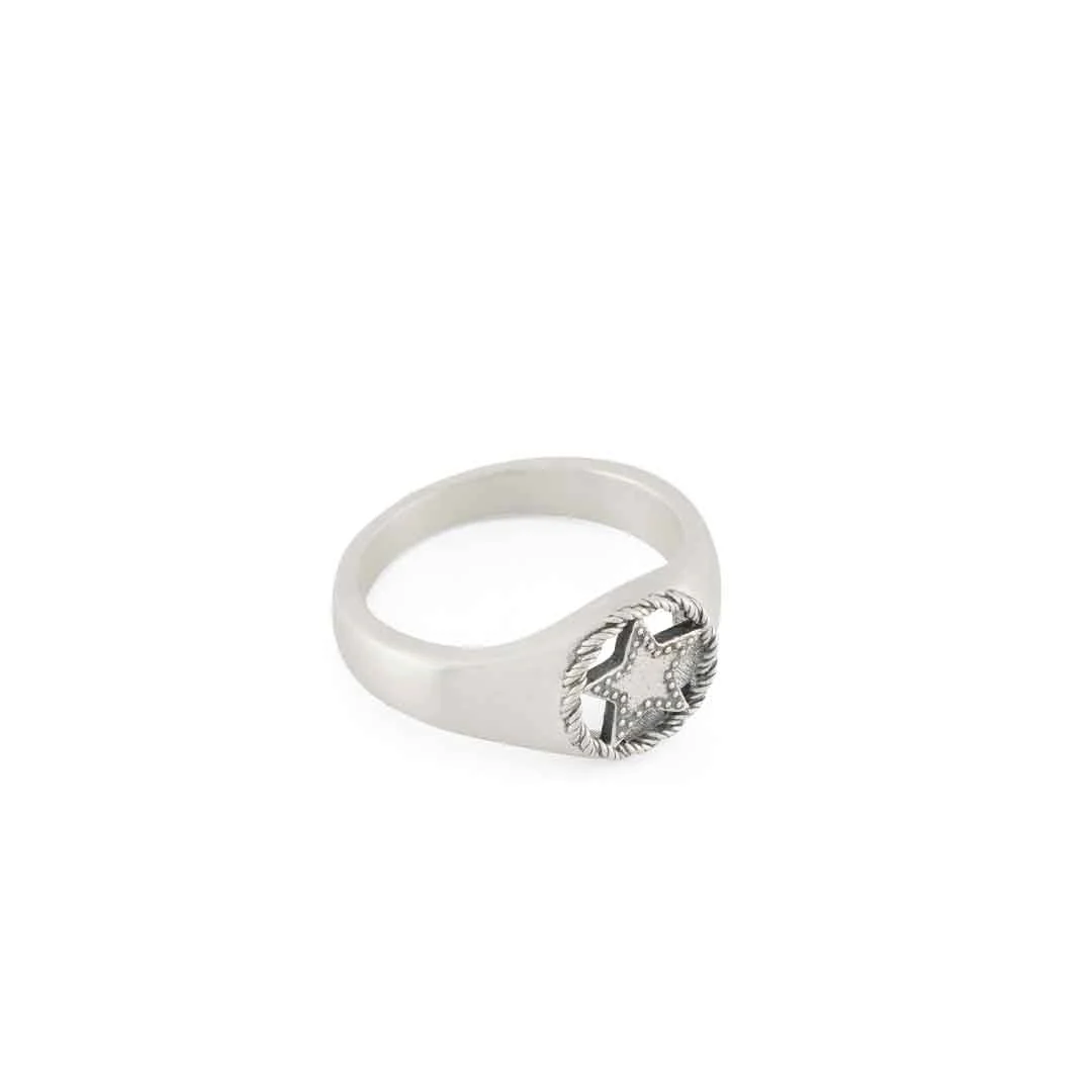 Silver Sheriff Ring - Image 2