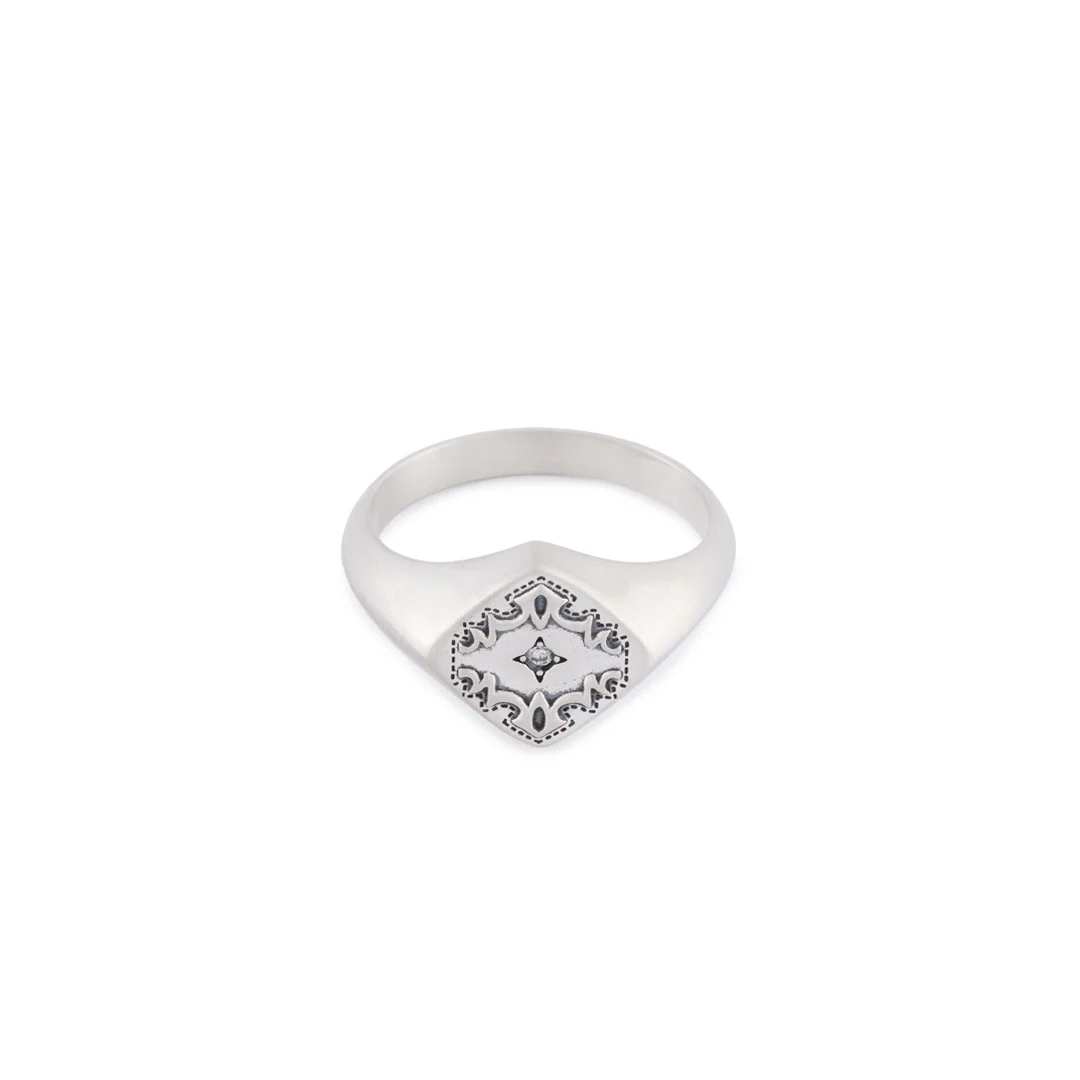Silver Spur Ring