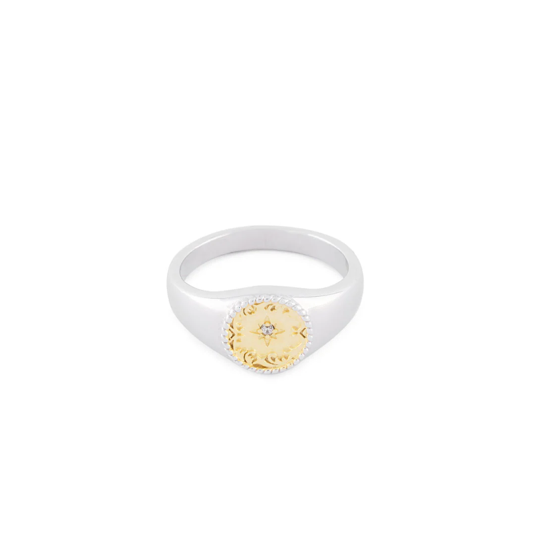 Silver Sundown Ring - Image 3