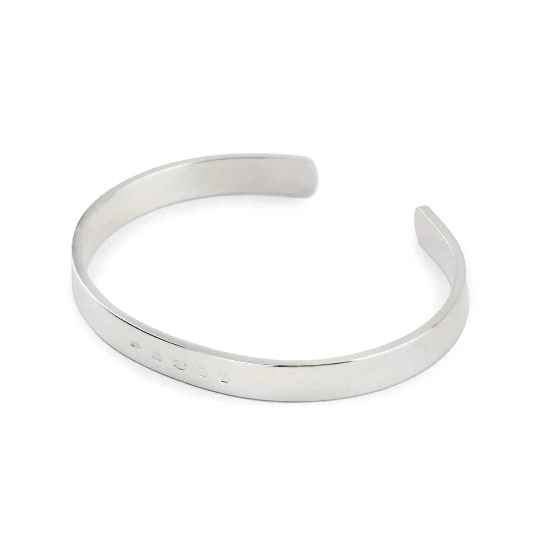 Silver Traditional Hallmark Cuff - Image 5