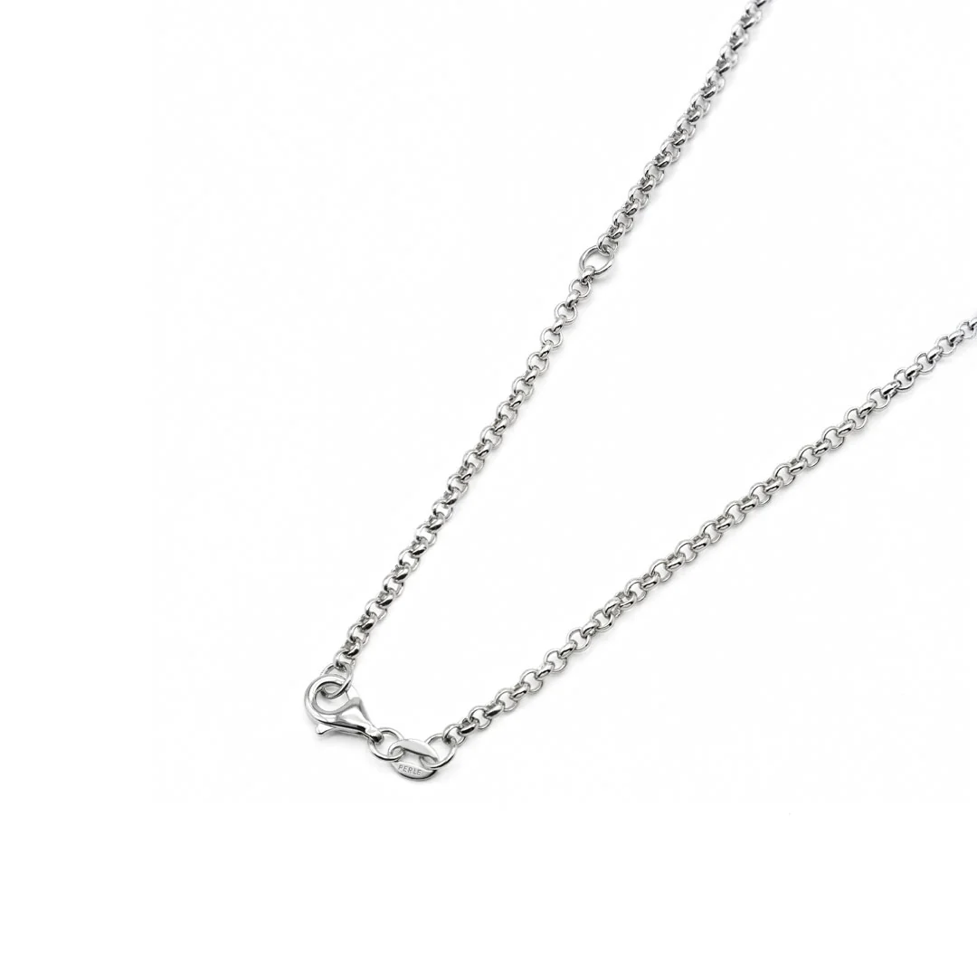 Silver Tigers Eye T-Bar Necklace - Image 6
