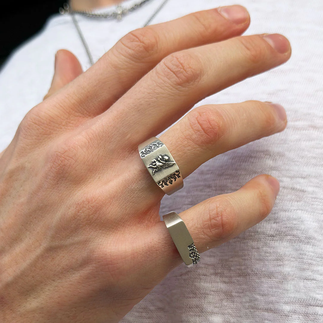Silver Verso Ring - Image 4